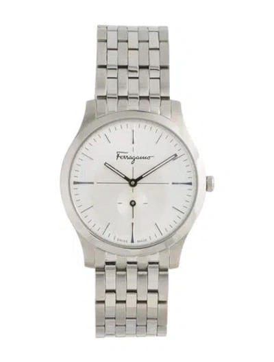 Pre-owned Ferragamo Slim Watch, 35mm In Multi
