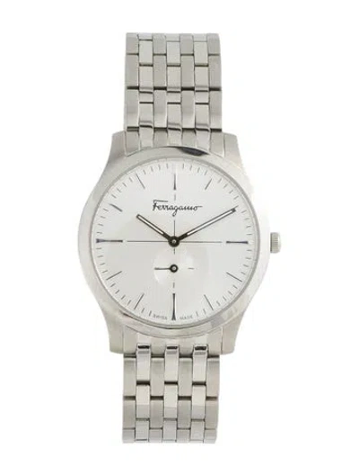 Pre-owned Ferragamo Slim Watch, 35mm In Multi