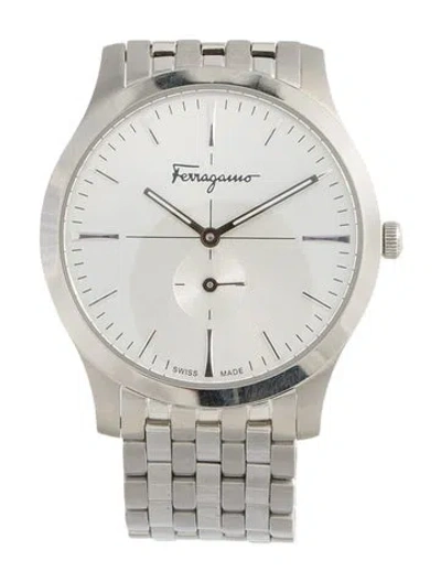 Pre-owned Ferragamo Slim Watch, 35mm In Multi