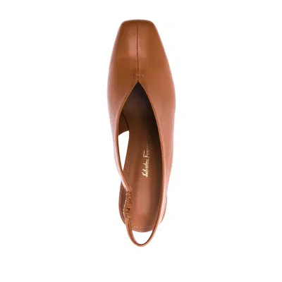 Ferragamo Sling Pump In Multi