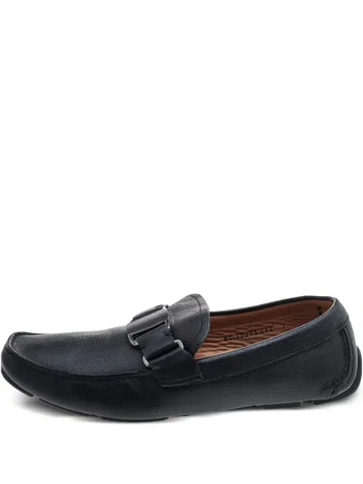 Pre-owned Ferragamo Slip-on Leather Loafers