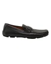 Ferragamo Man Loafers Black Size 8.5 Leather In Black