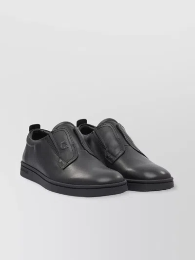 Ferragamo Slip-on Rubber Sole Shoes