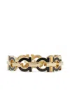Ferragamo S/m Gancini Bracelet In Gold