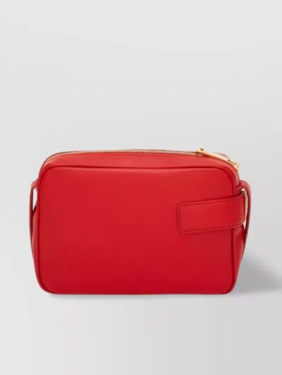 Ferragamo Small Camera Bag Strap Adjustable In Red