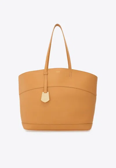 Ferragamo Small Charming Shoulder Bag In Camel