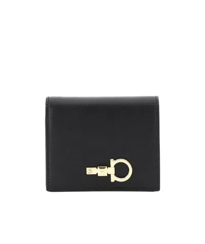 Ferragamo Small  Studio Wallet In Brown
