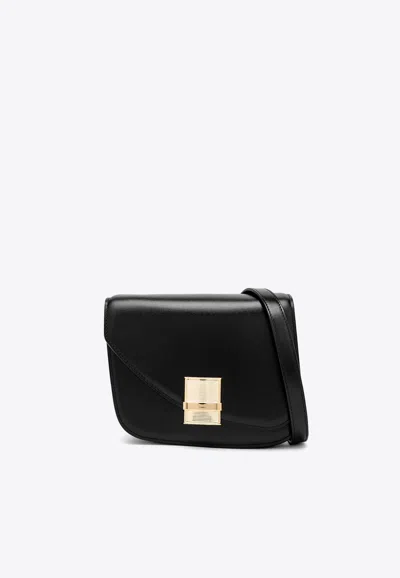 Ferragamo Small Fiamma Leather Shoulder Bag In Multicolor