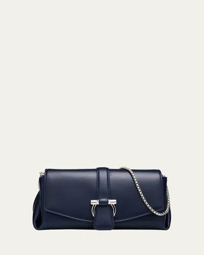 Ferragamo Small Flap Leather Crossbody Bag
