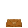 Ferragamo Small Front Flap Crossbody Bag In Green