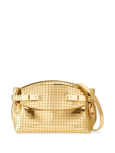 Ferragamo Small Hug Crossbody Bag In 金色