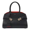 Ferragamo Hug Small Top Handle Bag Handbags Black In Black