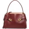 Ferragamo Small Hug Leather Shoulder Bag