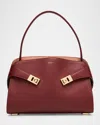Ferragamo Women's Hug Sh S In College Red
