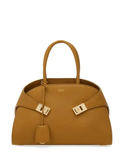 FERRAGAMO SMALL HUG TOTE BAG