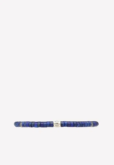 Ferragamo Small Lapis Lazuli Boho Bracelet In Blue