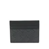 Ferragamo Men Monogram Card Case In Gray