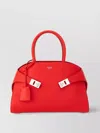 Ferragamo Hug Small Leather Top Handle Bag