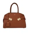 Ferragamo Handbag With Handle In Brown