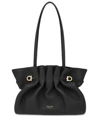 FERRAGAMO SMALL SOFT SHOULDER BAG