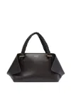 Ferragamo Women Small Scarf Handbag In Braun