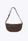 Ferragamo Small Smile Hobo Bag In Leather In Brown