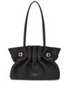 Ferragamo Women's Soft-bag Small Leather In Black