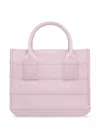 Ferragamo Small Tote Bag With Signature In Pink