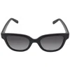 Ferragamo Smoke Gradient Square Ladies Sunglasses Sf1066s 001 52 In Black