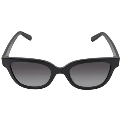 Ferragamo Smoke Gradient Square Ladies Sunglasses Sf1066s 001 52 In Black