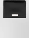 Ferragamo Smooth Leather Bi-fold Wallet In Black