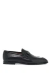 FERRAGAMO SMOOTH LEATHER LOAFERS WITH GANCINI