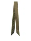 Ferragamo Snake-print Neckerchief