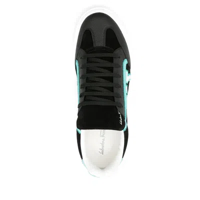 Ferragamo Sneaker In Black
