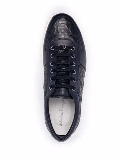 Ferragamo Sneaker In Blue