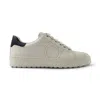 Ferragamo Perforated Heel Sneaker In Multi