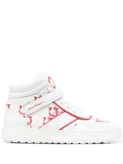 Ferragamo Sneaker In Red