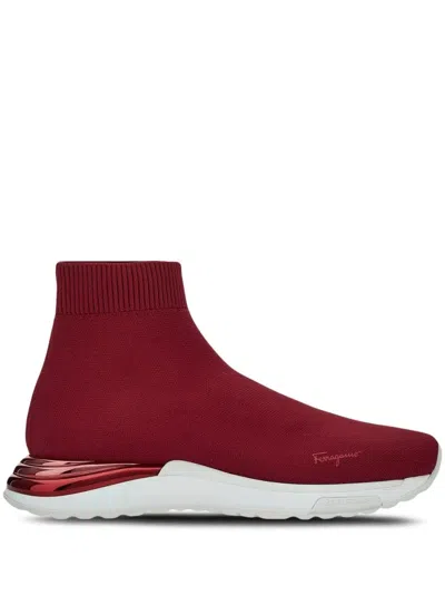 Ferragamo Sneaker In Red