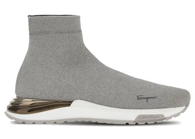 Pre-owned Ferragamo Sneaker (women's) Sneakers In Gray