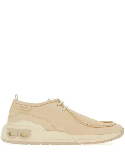 Ferragamo Sneaker In Yellow