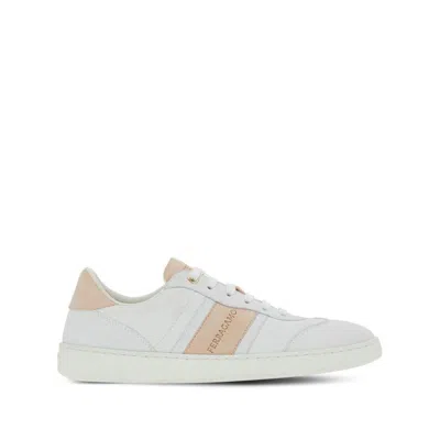 Ferragamo Sneakers In Beige