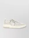Ferragamo Sneakers Featuring Rubber Sole And Suede Accents