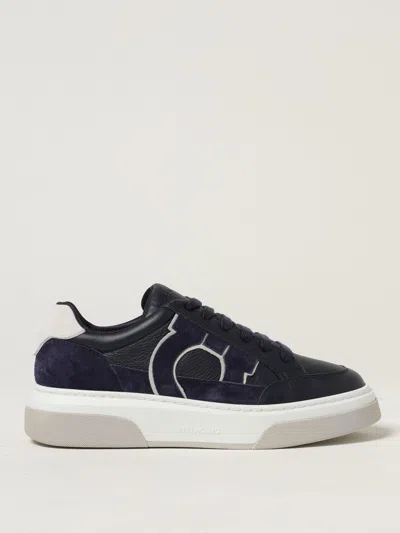 FERRAGAMO SNEAKERS FERRAGAMO MEN COLOR BLUE,H29043009