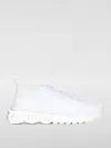 Ferragamo Nima Skin Leather Running Sneakers In White