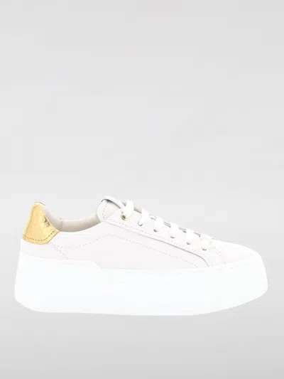 Ferragamo Woman Wedge Sneaker In Multicolor