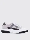 Ferragamo Leather Cassina Sneakers Multicolor Sole Contrasting