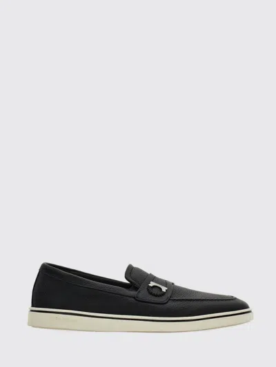 Ferragamo Sneakers Men In Black
