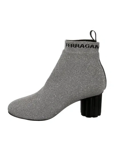 Pre-owned Ferragamo Sock Boots