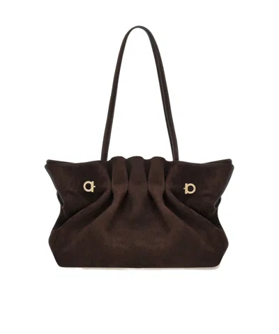 Ferragamo Soft-bag (m) In Black