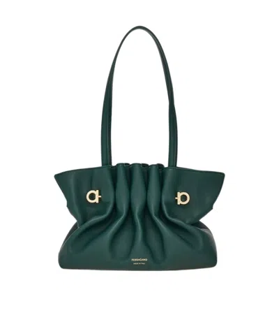 Ferragamo Soft-bag (s) In Green